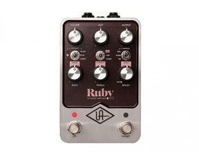 UNIVERSAL AUDIO UAFX Ruby '63 Top Boost Amplifier - kytarový pedál - 1ks