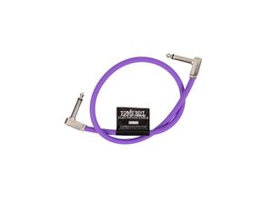 6449 Ernie Ball Flex Patch Cable 18" Purple Single - propojovací kabel - 45.72cm - 1ks