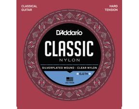 D'ADDARIO EJ27H Hard Tension - Nylonové struny na klasickou kytaru