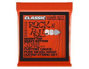 2254 Ernie Ball Skinny Top Heavy Bottom Slinky Classic Rock n Roll Pure Nickel Wrap Electric Guitar Strings 10-52 Gauge - struny pro elektrickou kytaru - 1ks
