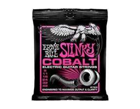 2623 Ernie Ball 7-string Super Slinky Nickel Wound .009 - .052 Pink pack - struny na elektrickou kytaru - 1ks