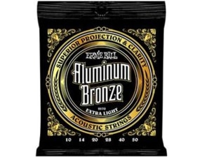 2570 Ernie Ball  Aluminium Bronze Extra Light - .010 - .050 - struny na akustickou kytaru - 1ks