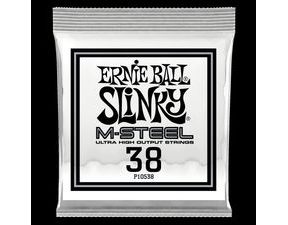 10538 Ernie Ball - M-Steel Wound Electric Guitar Strings Single - .038 - jednotlivá struna - 6ks