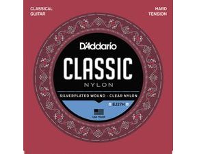 D'ADDARIO EJ27H Hard Tension - Nylonové struny na klasickou kytaru