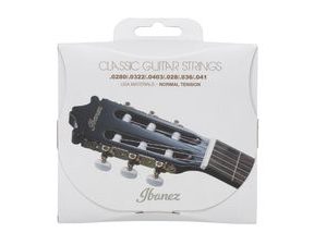 Ibanez - ICLS6NT - Clear Nylon & Silver Plated Wound - .028 - .041 - Normal Tension - struny na klasickou kytaru - 1ks