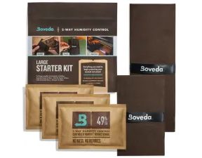 Boveda zvlhčovací sada BVMSK49-LG Starter Kit pro kytary, kontrabas , violoncello , banjo - zvlhčovací sada pro udržení 49% vlhkosti - 1ks