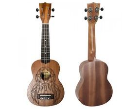 4224 Ernie Ball Ukulele - popruh na Ukulele - 1ks