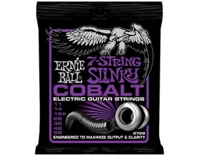 2729 Ernie Ball Cobalt 7 String Slinky .011-.058 struny na elektrickou kytaru