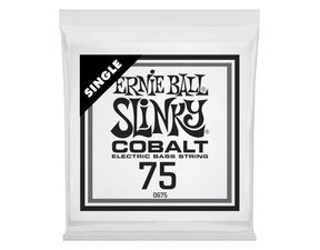 10675 Ernie Ball Cobalt Wound Electric Bass String Single - .075 - jednotlivá struna na basovou kytaru - 1ks