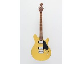 MusicMan Valentine Guitar - Saturn Gold - Roasted Maple Neck - elektrická kytara