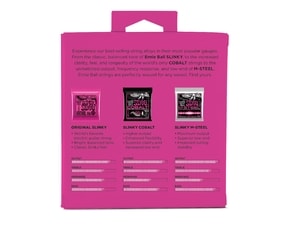 3126 Ernie Ball Coated Electric Titanium RPS Not Even Slinky .012 - .056 struny na elektrickou kytaru