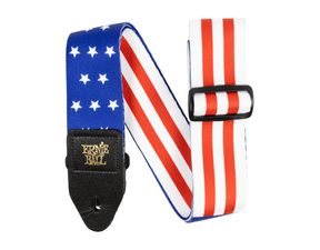 5631 Ernie Ball Premium Guitar Strap/Bass Strap - Stars and Stripes - kytarový pás - 1ks