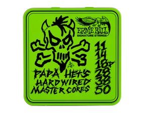 3821 Ernie Ball PAPA HET'S Hardwired Master Cores Signature Set 3-Pack James Hetfield - struny na elektrickou kytaru Jamese Hetfielda / Metallica / - 3ks