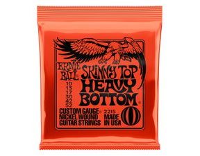 2215 Ernie Ball Skinny Top Heavy Bottom Slinky Nickel Wound Electric Guitar Strings .010 - .052 - struny na elektrickou kytaru - 1ks