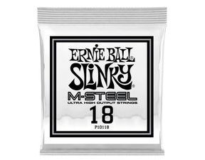 10118 Ernie Ball .018 M-Steel Plain Electric Guitar Strings - jednotlivá struna - 1ks