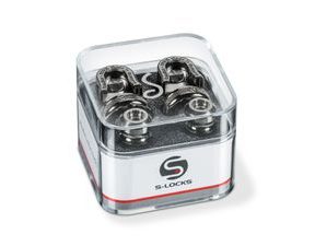 Schaller S-Locks Ruthenium - zámky na popruh 2ks