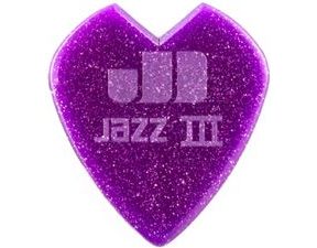 Dunlop Kirk Hammett Jazz III Purple Sparkle - trsátka - 6ks