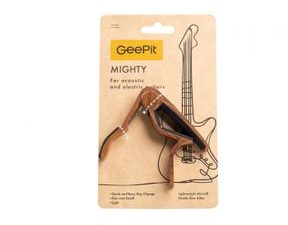 GeePit Mighty CP10 DW Dark Wood - univerzální kapodastr - tmavé dřevo - 1ks
