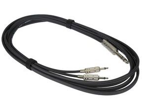 6403 Ernie Ball 12" Flat Ribbon Patch Cable Red 3-Pack - set propojovacích kabelů 30cm - 3ks
