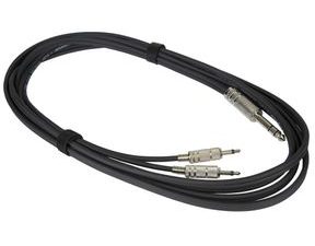 BESPECO BT1250BIS Jack 6.3 Stereo - 2x Jack 3.5 Mono - 3m