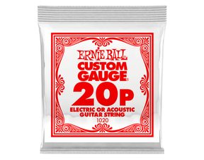 1020 Ernie Ball .020 Electric Plain Single String - jednotlivá struna - 1ks