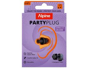 Alpine Partyplug Black - špunty do uší - 2ks
