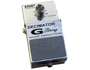 ISP Technologies USA - Decimator X - G-String - Noise Reduction - efekt pro redukci šumů s možností připojením do smyčky efektu - 1ks
