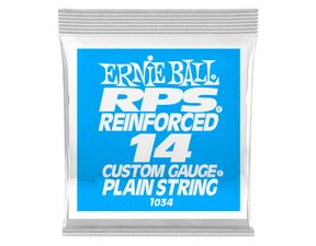 1034 Ernie Ball .014 RPS Reinforced Plain Electric Guitar Strings Single - 1ks