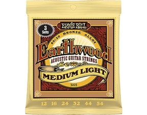 3003 Earthwood Medium Light 80/20 - 3 pack / .012 - .054 /