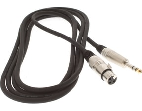 Bespeco XCMC900 - Symetrický mikrofonní kabel XLR / female / + Jack 9m