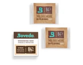 Boveda zvlhčovač MBVMRK84-08-2P - dvoucestná sada Humidity Control na plátky - balení 2ks po 8g pro udržení 84% vlhkosti
