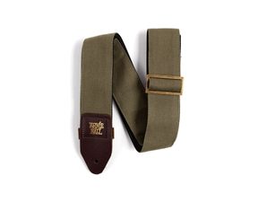 4673 Ernie Ball Olive Canvas Strap - kytarový popruh - 1ks