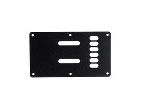 M07731 Music Man Tremolo Back Plate – Tremolo Cavity Cover for Majesty, JP, Mariposa, St. Vincent, Valentine, Luke, Steve Morse, Axis Super Sport, BFR AL (Aluminium with access holes) – 1 pc
