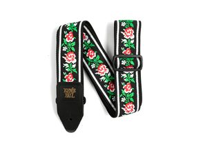 4668 Ernie Ball Winter Rose Jacquard Strap - kytarový pás