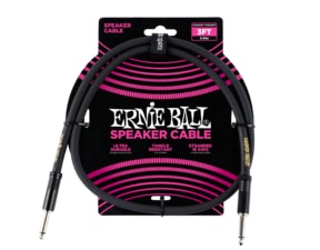 6071 Ernie Ball Speaker Classic Cable - reproduktorový kabel rovný / rovný jack - 90cm - černá barva - 1ks