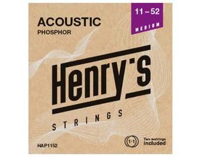HENRY´S STRINGS HAP1152 Acoustic Phosphor - 011“ - 052“ - struny na akustickou kytaru