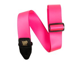 5321 Ernie Ball Neon Pink Premium Strap - kytarový popruh