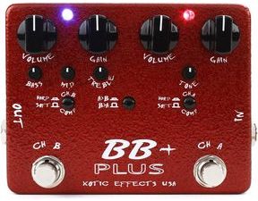 XOTIC Effects BB Plus - Overdrive / Preamp