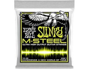 2921 Ernie Ball M-Steel Skinny Regular Slinky - .010 - .046 struny na elektrickou kytaru