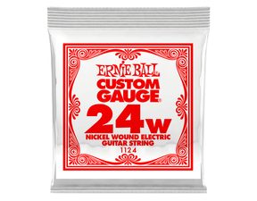 1124 Ernie Ball .024 WOUND Single String - jednotlivá struna na elektrickou kytaru - 1ks