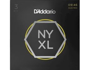 D’Addario NYXL0946 - 3-Pack - .009 - .046 - struny na elektrickou kytaru - 3ks