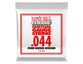 1244 Ernie Ball .044 Classic Pure Nickel Wound Electric Guitar Strings Single - jednotlivá struna -1ks