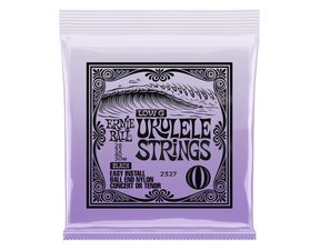 2327 Ernie Ball Concert & Tenor Nylon Ball End Ukulele Strings Wound G - Black - struny na ukulele - 1ks