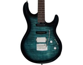 Sterling by MusicMan - KAIZEN-SBK-R2 - Kaizen - Stealth Black - elektrická kytara - 1ks