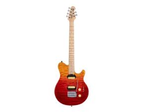 Sterling by MusicMan AX3QM-SPR Spectrum Red - elektrická kytara - 1ks