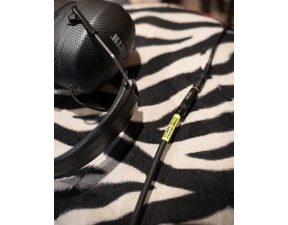 6398 Ernie Ball Ernie Ball 25ft Braided Straight Straight Instrument Cable Red Black - nástrojový kabel - 1ks