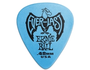 9181 Ernie Ball Everlast Picks Blue .48mm - kytarová trsátka 1ks