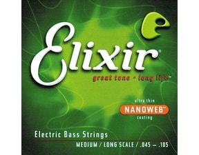 Elixir Bass Nanoweb Medium / 45 - 105 / - basové struny  - 1ks