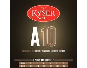 Kyser USA EXTRA LIGHT A10, 92/8 phosphor bronze, 10-47 - struny na akustickou kytaru - 1ks