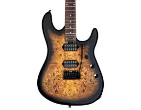 Sterling by MusicMan Richardson Cutlass 6, Natural Poplar Burl Burst - elektrická kytara